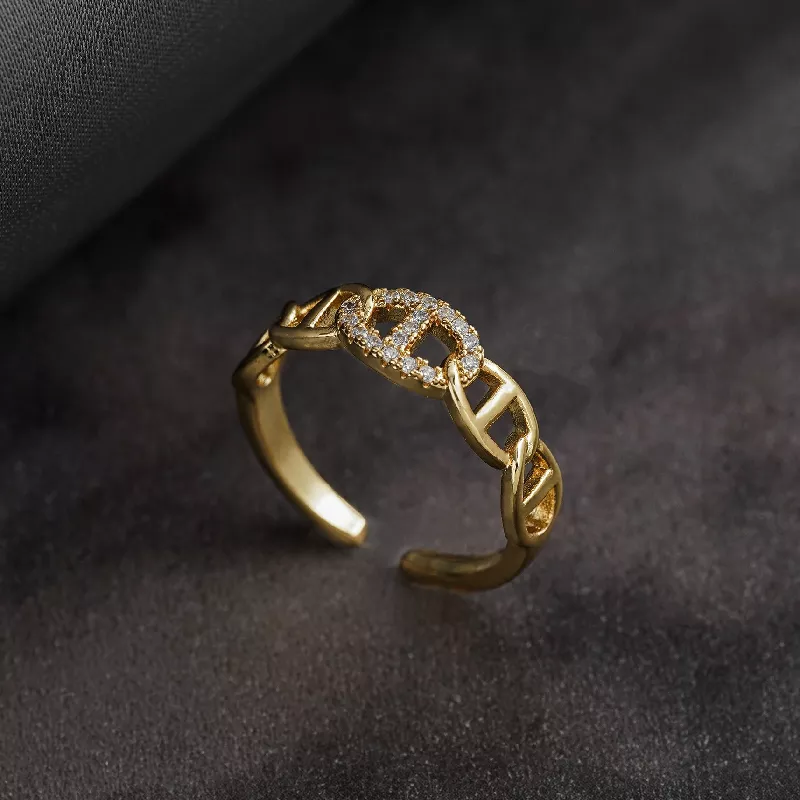 Anillo Crystal G Ajustable - 13036 - Foto 1